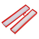 12 x Red Long Luxury Card Gift Boxes Watch Display Box For Pendant