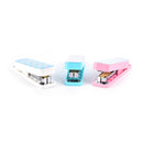 New Cute Candy Color School Office Mini Stapler Book Sewer Geometric Stapler OZ