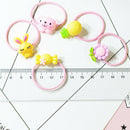 30 Pieces Girls Hair Band Elastic Rubber Bands Ropes Ponytail Holder