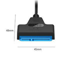 6Gbps Type C to SATA III Converter Cable Support 2.5 inch SATA SSD Adapter