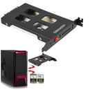 Oimaster Pci Mobile Rack Enclosure Hard Disk Drive Case Box For 2.5 Inch Sa