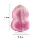 4pcs/Set Colorful Gourd-Shaped Makeup Sponge Powder Puff Beauty Tool