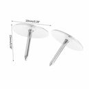 80Pcs/Box Metal Thumb Tack Push Pin Scene Poster Push Pin Pins Office Supplies