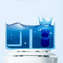 Blue Bubble Toilet Cleaners Household Products Daily Life Supplies Cleaning POJ
