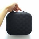 Waterproof Headphone Case, Headset Pouch Carry Bag, Earphone Storage Black