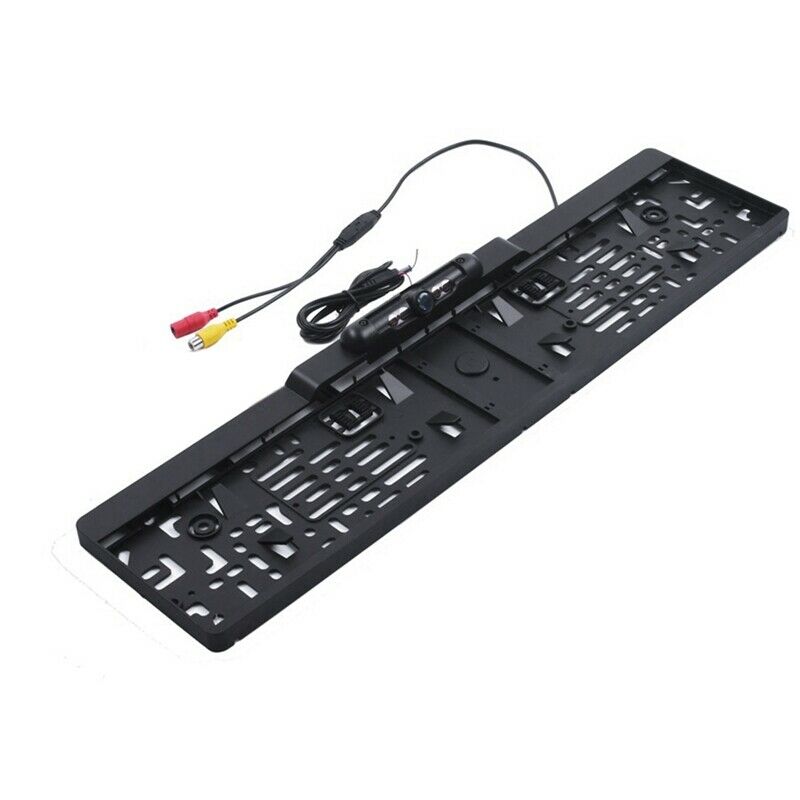 Eu Car License Plate Frame Rear View Camera Hd Rear View Camera Reverse Rea U9N4