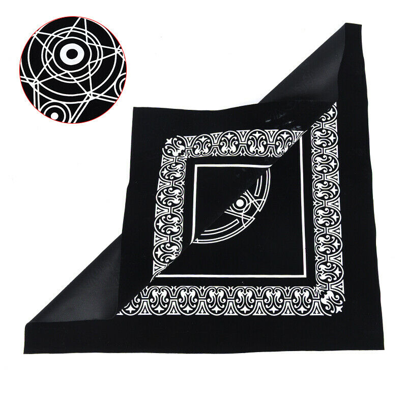 49x49cm Velvet Tarot Tablecloth Pentacle Board Game Divination Tarot TableclotOZ