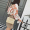 Women Lace Straw Bags Popular Female Holiday Handbag Summer Hot Lady Weave  G9H9