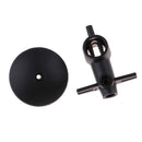 2 Pcs RC Airplane Rotor Head Component V.2.V950.002 for WLtoys V950 Black