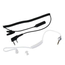 2-Pin PTT Mic Headset to 3.5mm Air Acoustic Tube Earpiece for Baofeng UV-5R
