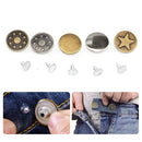 Metal Replacement Jeans Button Repair Tool Assorted Kit 17mm
