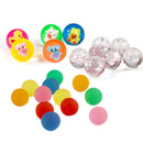 100Pcs Kids Magic Bouncy Jumping Floating Bouncing Balls Rubber For Childre