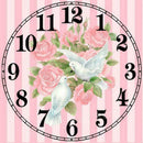 5D DIY Full Drill Diamond Painting Pigeon Clock Cross Stitch Embroidery Kit