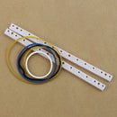 75 Kinds Plastic Shaft Single Double Reduction Crown Worm Gear Kit For Robot DIY