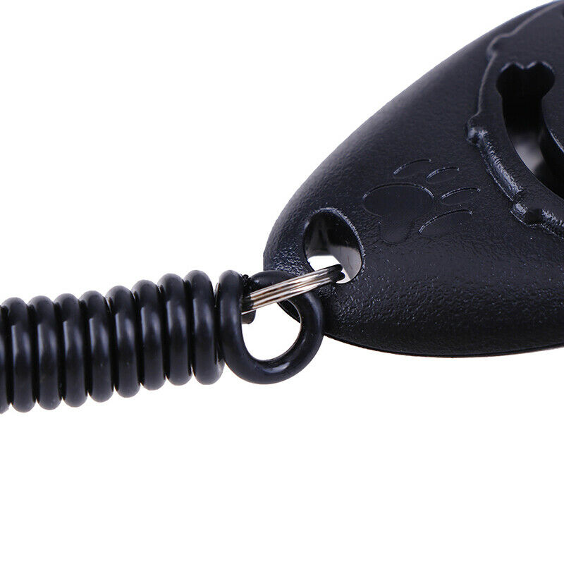 4x Pet  Clicker Training Agility Obedience Trainer Aid Wrist Strap MO