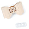 Bowknot Shape Clasp Turn Locks Twist Lock DIY Handbag Bag Hardware Accesso Bj
