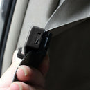 Stylish Seat Belt Adjusting Clip Tension Adjuster for Car Pack of 2 Black