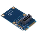 1Pc mSATA PCI-e Express SATA SSD Slot To 7 Pin SATA HDD Convert Card AdapterJC!E
