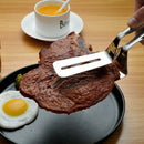 Multi-function Food Grade Stainless Steel BBQ Tongs Barbecue Bread Beef SteaJ6L7