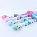 Baby Pacifier Clips Holder Chain Silicone Beads Food Grade Pacifier Chains