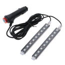 Blue 9 LED LED Rope Strip Light Night Lighting Outdoor Indoor Background Light
