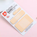 60Pcs Memo Pad Band-aid Design Note Paper Diary Notes Planner Bookmarker