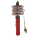 10cm Hand Held Prayer Wheel, Tibetan Buddhsim Prayer Mini for Lucky Pray