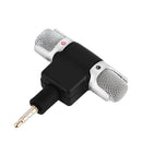 Mini Stereo Microphone Audio Sound Recorder with 3.5mm Jack for Smart Phone M&O