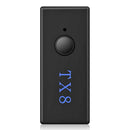 TX8 Bluetooth Transmitter Wireless RCA 3.5mm Audio Adapter for TV Headphone  K1B