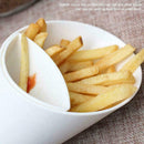 Dipper Fry Snack Cone Stand French Fries Sauce Ketchup Dip Holder K3B5