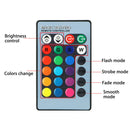 2Pcs 881 5050 LED RGB Car Headlight Fog Lights Lamp Bulb + Remote Accessories