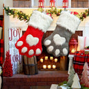Christmas Stocking Mini Sock Santa Claus Candy Gift Bag Xmas Tree Hanging D