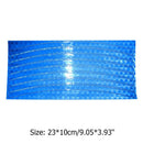 26 Inch Bicycle Reflector Fluorescent Wheel Rim Reflective Stickers (Blue)