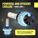 200W 9006 HB4 Hi/Lo Beam 20000LM LED Car Headlights Conversion Kit Bulbs 6000K