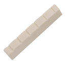 Left Hand Acoustic Guitar Bridge and Slotted Saddle Nut