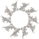 10pcs/lot Charms Christmas stocking Pendants Jewelry Making DIY Handmade CraftJ+