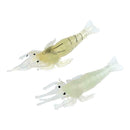 2pcs 5cm/1.3g Soft Luminous Fishing Lures Fishy Lobster Bionic Baits