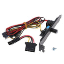 1Pc 3 Channels PC Cooler Cooling Fan Speed Controller for CPU Case HDD VGA F Ew