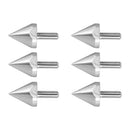 12x M5 Motorcycle Windshield Screws Spike Bolts Nuts Assembly Replacements