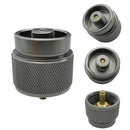 Outdoor Camping Propane Tank Adapter Stove Canister Head Converter Fitting