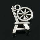 40 Pcs Spinning Wheel Charm Pendants 18x12mm(3/4"x1/2") O8Q2