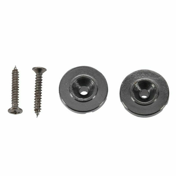 Round Bass Guitar String Retainer Tree, 2 pcs (chrome)