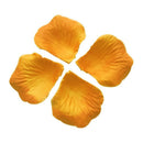 100pcs Fabric Rose Flower Petals Wedding Decorations Orange Q2D1