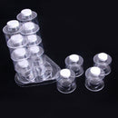 6Pcs/Set Spice Jar Pepper 12 Spice Jar Spice Tower Rotating Design Spice Ja