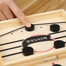 Family Table Ice Hockey Game Catapult Chess Fast Sling Puck Game (Small)
