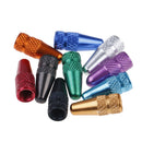 10X Colourful Bicycle Air Valve Cap for Presta Wheel Rim Tyre Stem Dust Cover M&