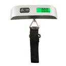 50kg/110lb Digital Electronic Luggage Scale Travel Bag Fish Hook Scales (A) A