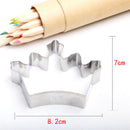 3 Princess Crown King Queen Party Cookie Cutter Cake Biscuit Baking Tool Mold JR