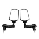 22mm 7/8 inch Handle Bar End Side Mirrors Aluminum Motorbike Rearview Mirrors