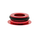 2 Pieces Bike Crank Caps Crankset Covers Crank Screw Caps Dustproof Red